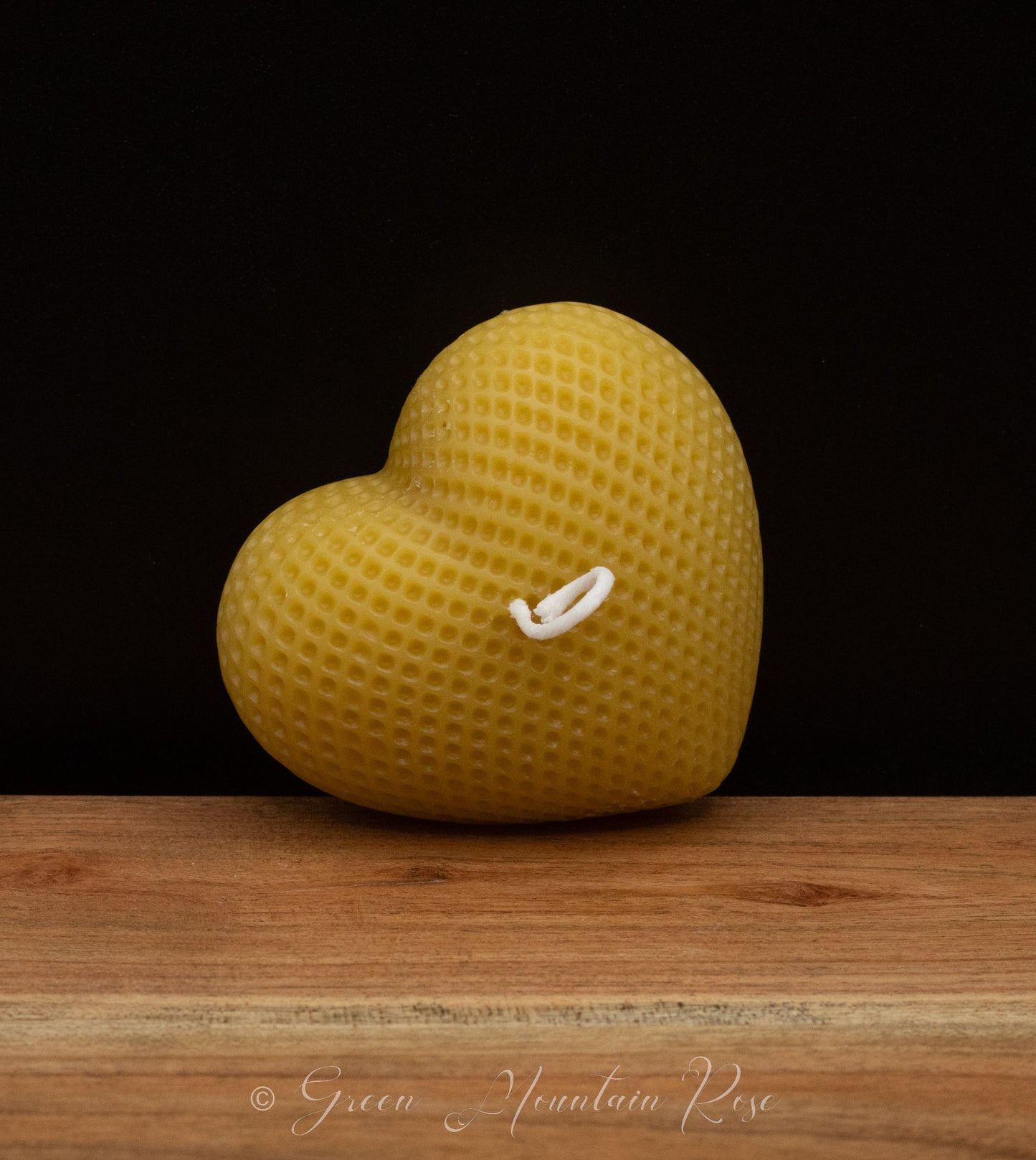 100% beeswax Three Hearts Candles. Vermont grown & made! Infused with your favorite herbs!