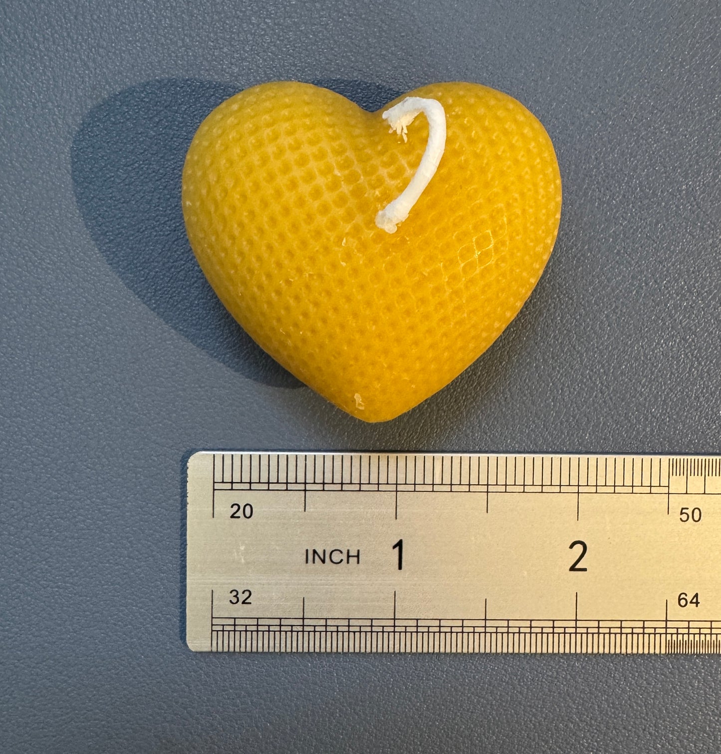 100% beeswax Three Hearts Candles. Vermont grown & made! Infused with your favorite herbs!