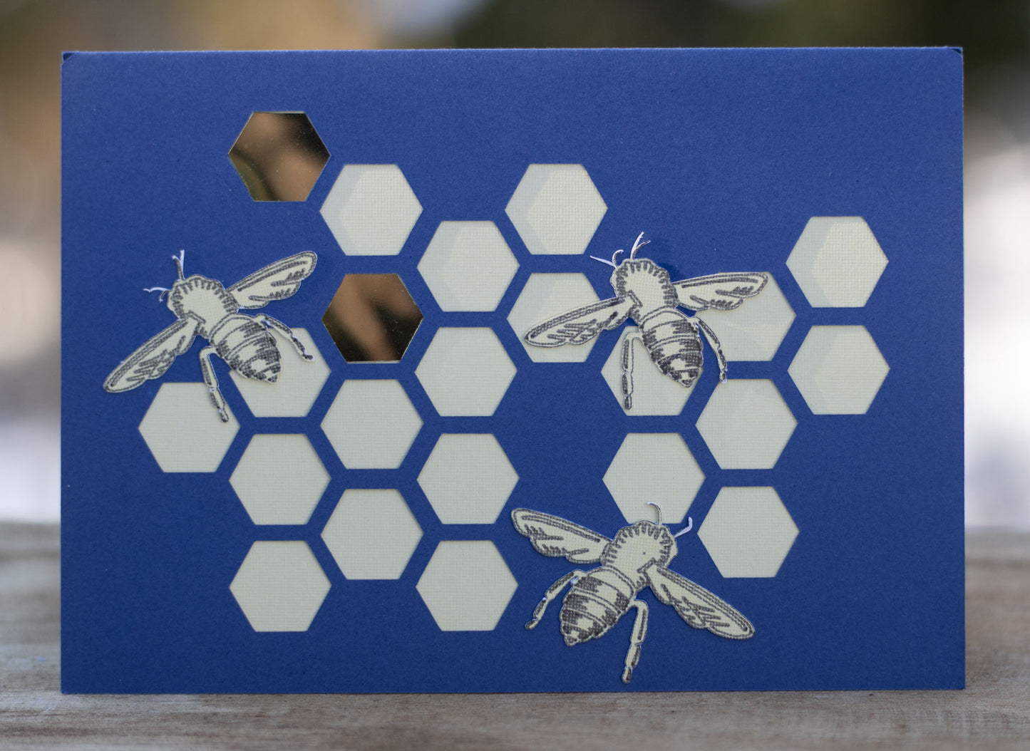 π Handmade Honey Bee Greetings Card β A Sweet Touch for Any Occasion! π―