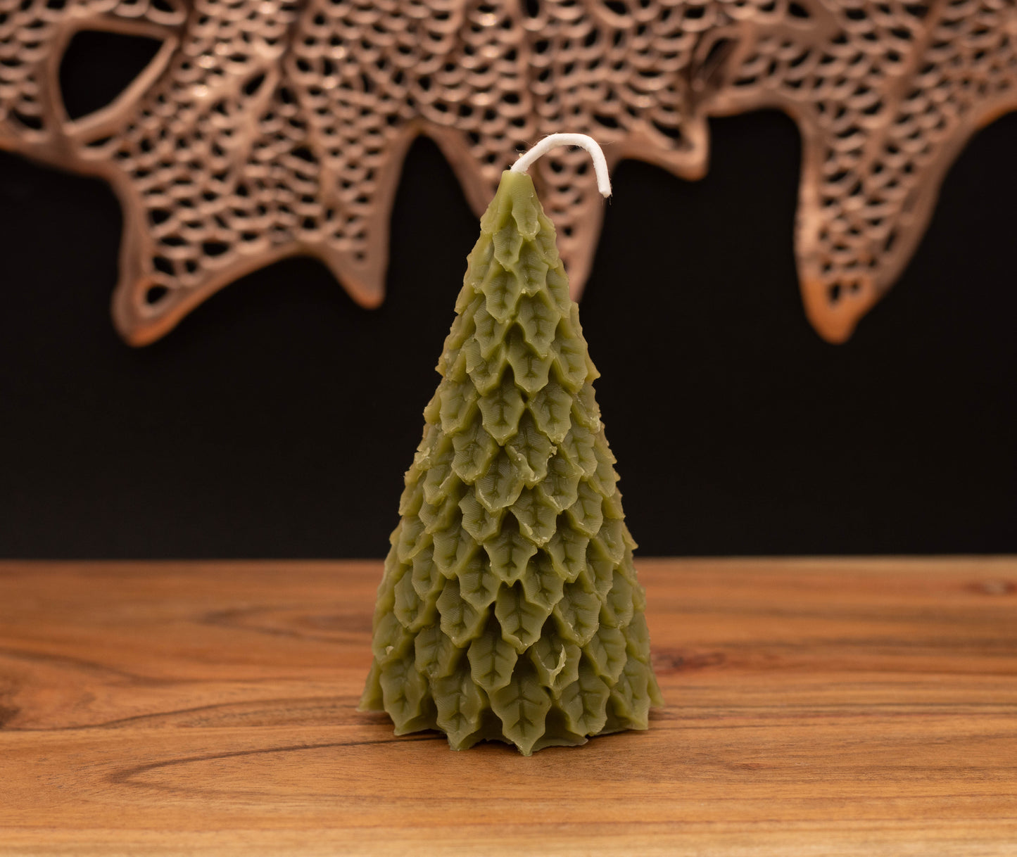 Pure beeswax tree candles