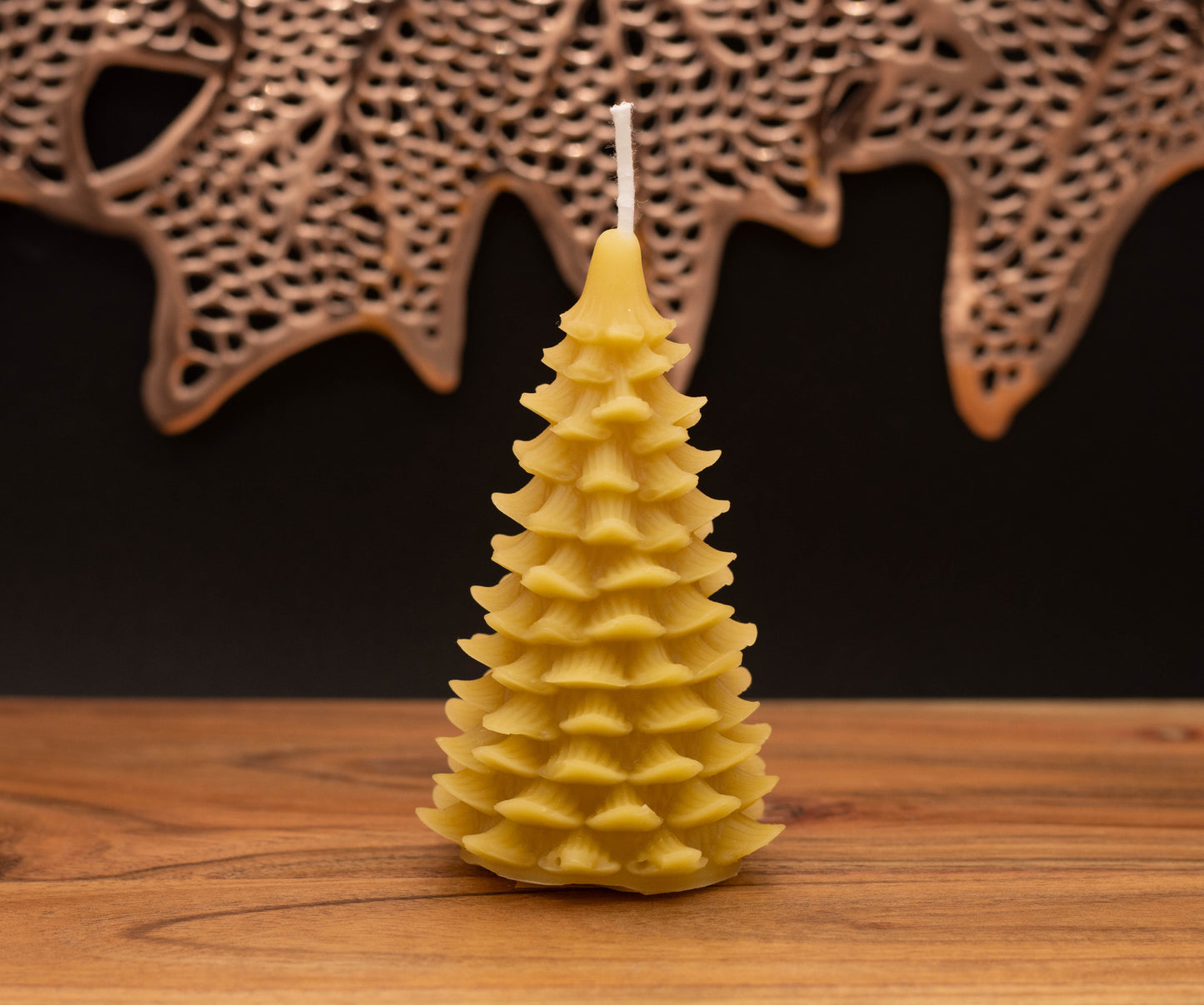 Pure beeswax tree candles
