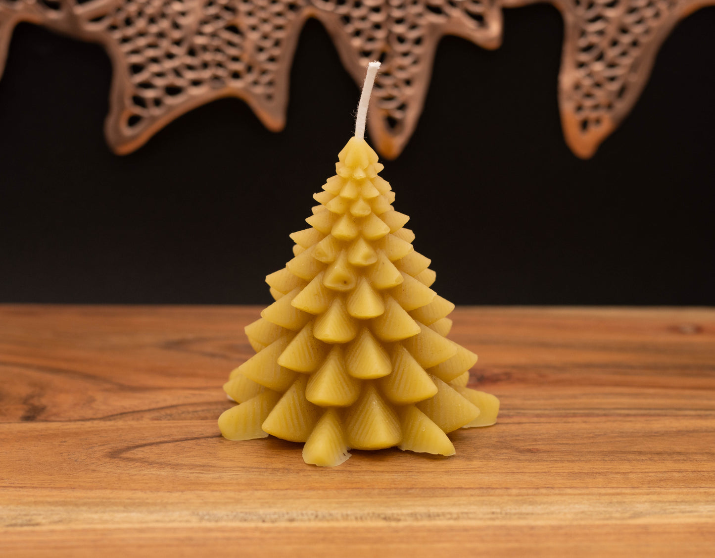 Pure beeswax tree candles