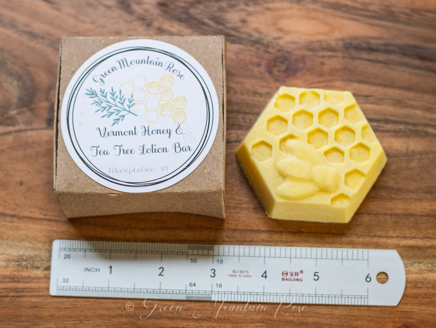 Vermont Honey and Tea Tree Lotion Bar
