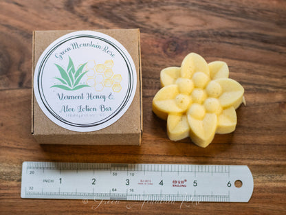 Vermont Honey Aloe Lotion Bar