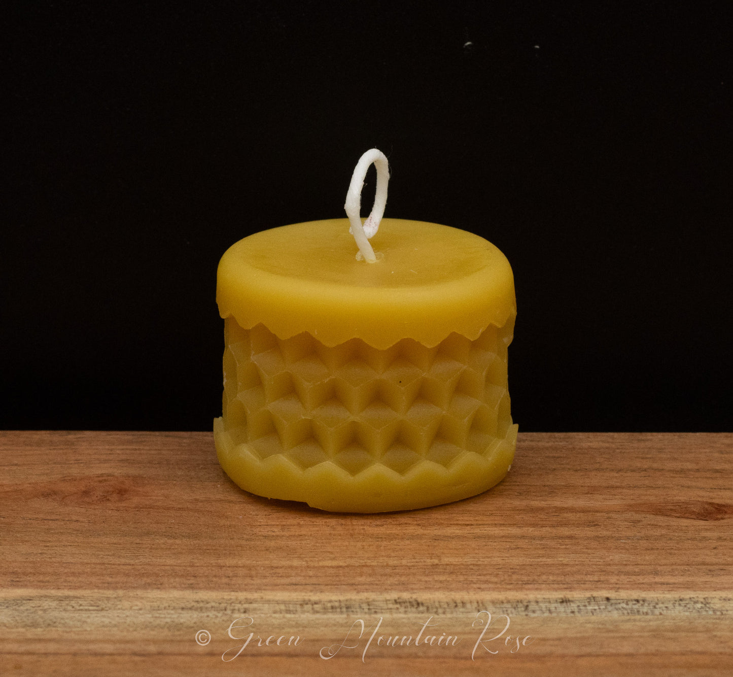 100% beeswax HONEYCOMB Tealight Candles. Vermont grown & made! Infused with your favorite herbs!