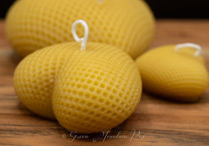 100% beeswax Three Hearts Candles. Vermont grown & made! Infused with your favorite herbs!